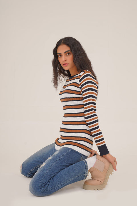 Yarn-Dyed Sweater