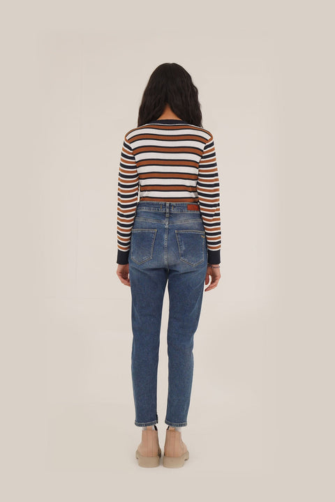 Yarn-Dyed Sweater