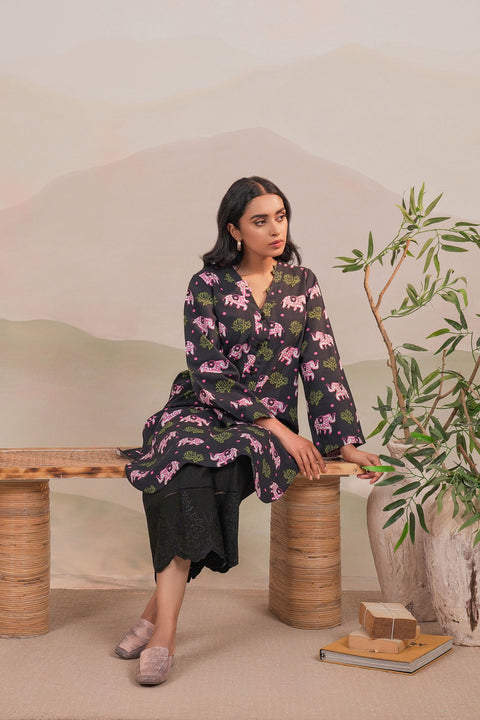 2 Piece Khaddar Suit