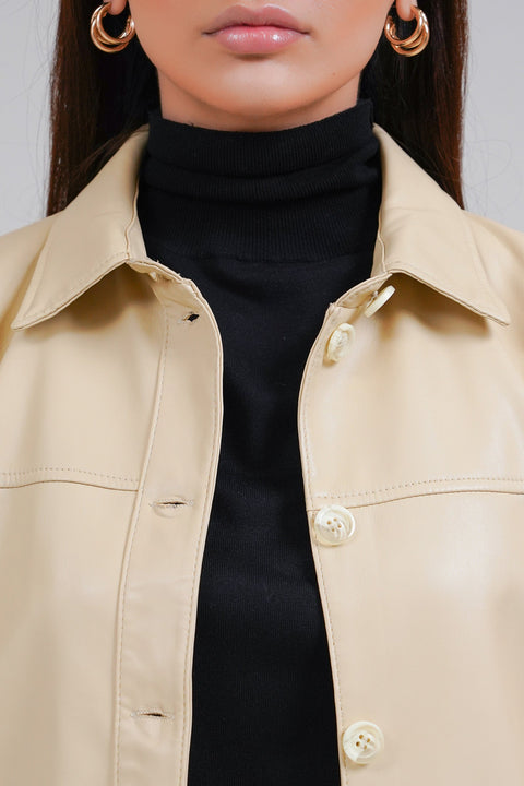 Button-up Shacket Beyond East Official