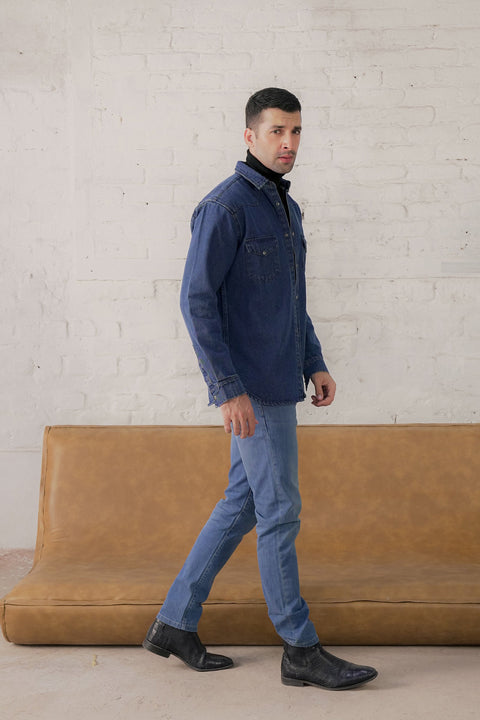 Casual Denim Shirt Beyond East Official