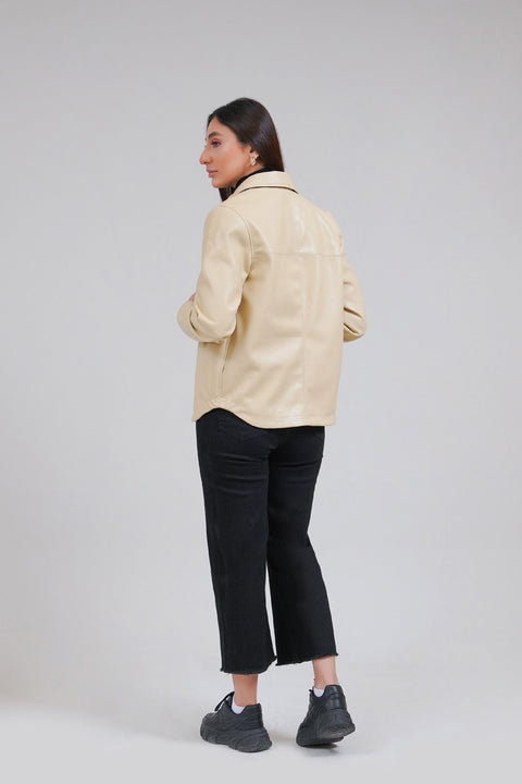 Button-up Shacket Beyond East Official