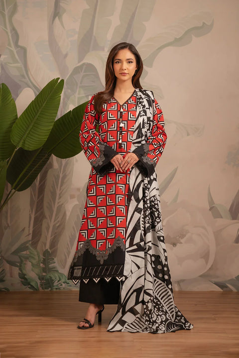 3 Piece Printed Lawn Suit