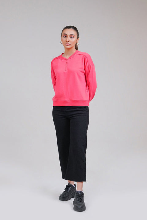 Cropped Sweatshirt - Brands Bazaar