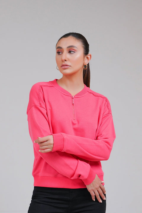 Cropped Sweatshirt - Brands Bazaar