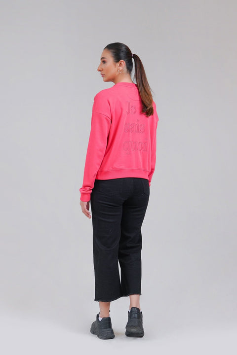 Cropped Sweatshirt - Brands Bazaar