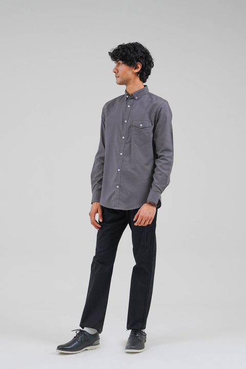 Solid Casual Shirt - Brands Bazaar