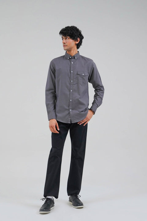 Solid Casual Shirt - Brands Bazaar