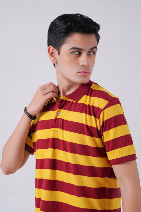 Striped Polo - Brands Bazaar