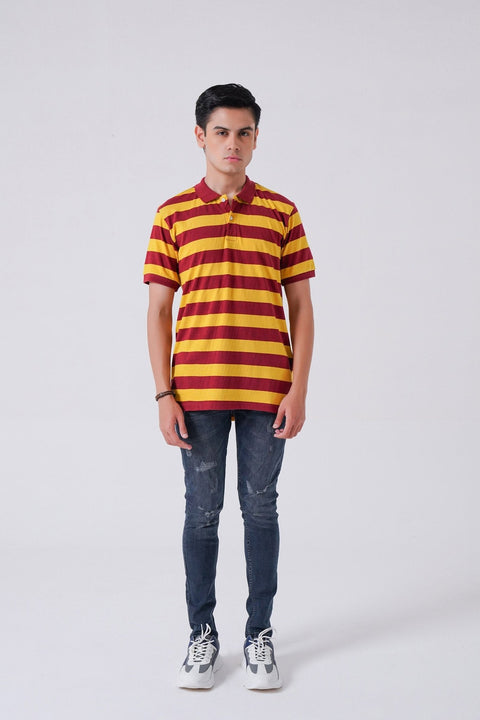 Striped Polo - Brands Bazaar